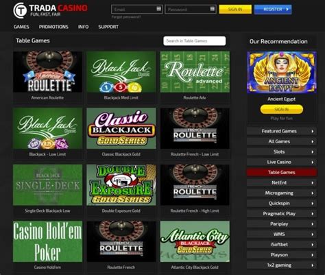 TradaCasino Reviews .